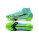 Nike Mercurial Superfly VIII Elite FG Turchese Dinamico Lime Glow