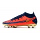 Nike Phantom GT Elite DF FG Arancio Oro Blu