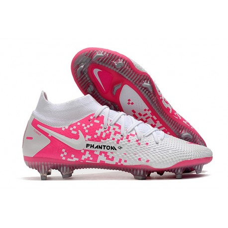 Nike Phantom GT Elite DF FG Bianco Rosa