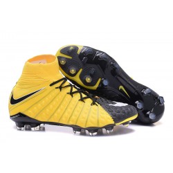 Scarpe Da Calcio Uomo - Nike Hypervenom Phantom III DF FG Arancione Laser Bianco Volt