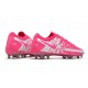 Scarpa Calcio Nike Phantom GT Elite FG Rosa Bianco