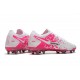 Scarpa Calcio Nike Phantom GT Elite FG Bianco Rosa