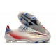 Scarpa adidas X Ghosted.1 FG Argento Metallicoero Core Scarlatto