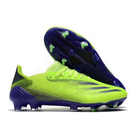 Scarpa adidas X Ghosted.1 FG Verde Signal Inchiostro Energy Slime Semi
