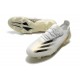 Scarpa adidas X Ghosted.1 FG Bianco Oro Metallico Melange Nero Core