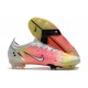 Nike Mercurial Vapor XIV Elite FG Bianco Argento Metallico Platino Puro