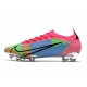 Nike Mercurial Vapor 14 Elite FG Scarpa Blu Rosa Verde