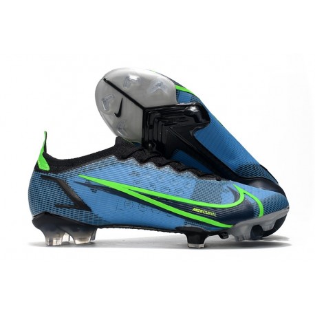 Nike Mercurial Vapor 14 Elite FG Scarpa Blu Nero Volt