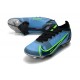 Nike Mercurial Vapor 14 Elite FG Scarpa Blu Nero Volt