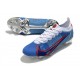 Nike Mercurial Vapor 14 Elite FG Scarpa Blu Rosso Argento