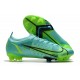 Nike Mercurial Vapor 14 Elite FG Scarpa Turchese Dinamico Lime Glow