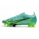 Nike Mercurial Vapor 14 Elite FG Scarpa Turchese Dinamico Lime Glow