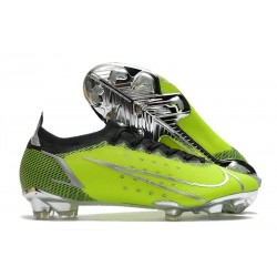 Nike Mercurial Vapor 14 Elite FG Scarpa Verde Argento Nero