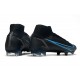 Nike Mercurial Superfly VIII Elite FG Nero Grigio Ferro