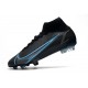 Nike Mercurial Superfly VIII Elite FG Nero Grigio Ferro