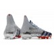 adidas Scarpe Predator Freak+ FG Argento Metallico Nero Core Scarlatto