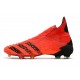 adidas Scarpe Predator Freak+ FG Rosso Nero Core Rosso Solare