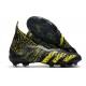 adidas Scarpe Predator Freak+ FG Nero Giallo