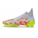 adidas Scarpe Predator Freak+ FG Bianco Volt Rosa
