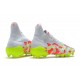 adidas Scarpe Predator Freak+ FG Bianco Volt Rosa