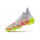 adidas Scarpe Predator Freak+ FG Bianco Volt Rosa