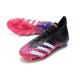 adidas Predator Freak.1 FG Scarpa da Calcio Nero Core Bianco Rosa Shock