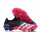 Scarpe adidas Predator Freak.1 Low FG Nero Core Bianco Rosa Shock