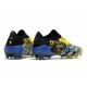 Scarpe adidas Predator Freak.1 Low FG X-Men Wolverine - Giallo Acceso Argento Metallico Nero Core