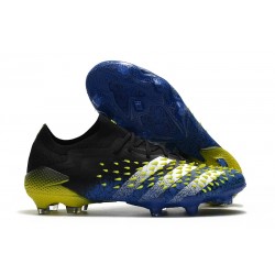 Scarpe adidas Predator Freak.1 Low FG Blu Nero Core Bianco Giallo Solare