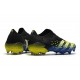 Scarpe adidas Predator Freak.1 Low FG Blu Nero Core Bianco Giallo Solare