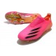 adidas Scarpe X Ghosted+ FG Rosa Shock Nero Core Arancione Acceso