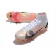 Nike Mercurial Superfly 8 Elite SG-PRO Anti Clog Bianco Nero Cremisi Vivace Rosa Blast