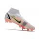 Nike Mercurial Superfly 8 Elite SG-PRO Anti Clog Bianco Nero Cremisi Vivace Rosa Blast