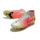 Nike Mercurial Superfly 8 Elite SG-PRO Anti Clog Bianco Argento Metallico Platino Puro