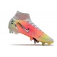 Nike Mercurial Superfly 8 Elite SG-PRO Anti Clog Bianco Argento Metallico Platino Puro