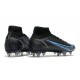 Nike Mercurial Superfly 8 Elite SG-PRO Anti Clog Nero Grigio Ferro