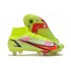 Nike Mercurial Superfly 8 Elite SG Anti Clog Volt Cremisi Vivace Nero