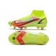 Nike Mercurial Superfly 8 Elite SG Anti Clog Volt Cremisi Vivace Nero