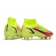 Nike Mercurial Superfly 8 Elite SG Anti Clog Volt Cremisi Vivace Nero