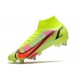 Nike Mercurial Superfly 8 Elite SG Anti Clog Volt Cremisi Vivace Nero