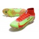 Nike Mercurial Superfly 8 Elite SG-PRO Anti Clog Verde Rosso