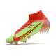 Nike Mercurial Superfly 8 Elite SG-PRO Anti Clog Verde Rosso