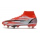 Nike Mercurial Superfly 8 Elite SG-PRO Rosso Cile Nero Ghost Arancione