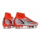 Nike Mercurial Superfly 8 Elite SG-PRO Rosso Cile Nero Ghost Arancione