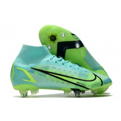 Nike Mercurial Superfly 8 Elite SG-PRO Anti Clog Turchese Dinamico Lime Glow