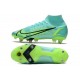 Nike Mercurial Superfly 8 Elite SG-PRO Anti Clog Turchese Dinamico Lime Glow