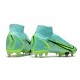 Nike Mercurial Superfly 8 Elite SG-PRO Anti Clog Turchese Dinamico Lime Glow