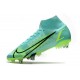 Nike Mercurial Superfly 8 Elite SG-PRO Anti Clog Turchese Dinamico Lime Glow