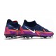 Nike Phantom GT II Elite DF FG College Navy Bianco Viola Vivido