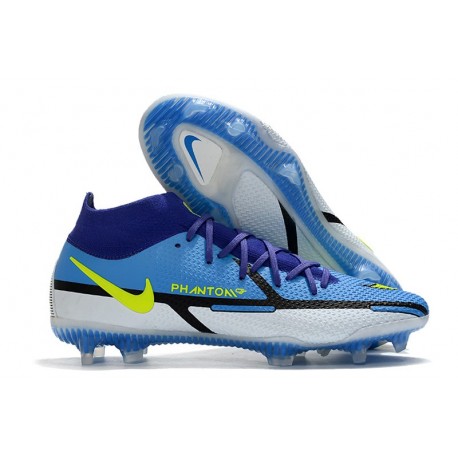 Nike Phantom GT II Elite DF FG Blu Giallo Grigio